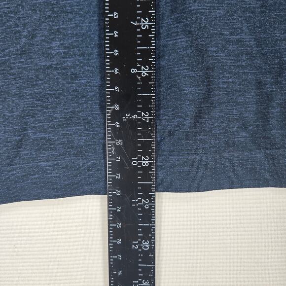 Lululemon Metal Vent Tech 1/2 Zip Long Sleeve Shirt in Navy Blue Men's‎ Size XXL - Picture 3 of 7